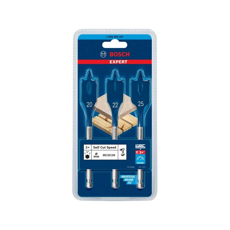 3 Spalvurbju komplekts SelfCut Speed 20-22-25