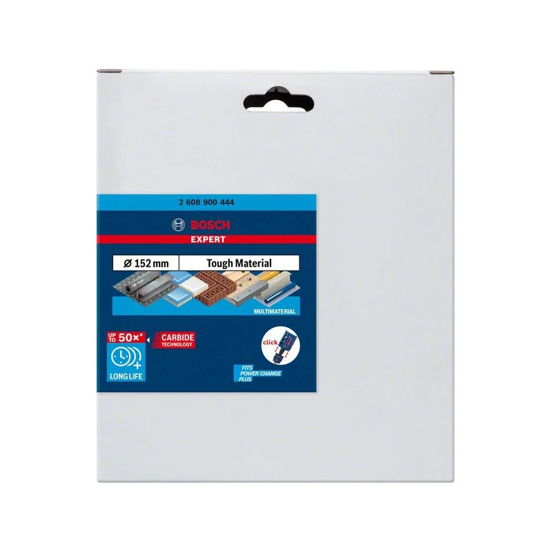 Karbīda caurumzāģis Tough Material 152mm