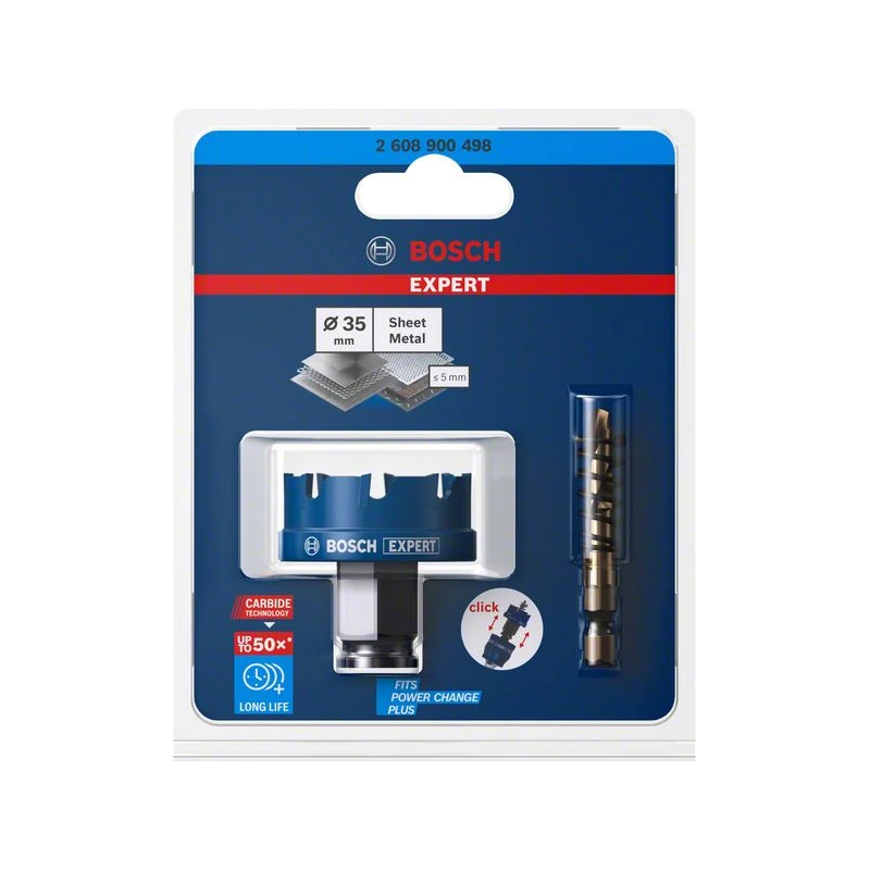 Karbīda caurumzāģis Carbide Sheet Metal 35mm