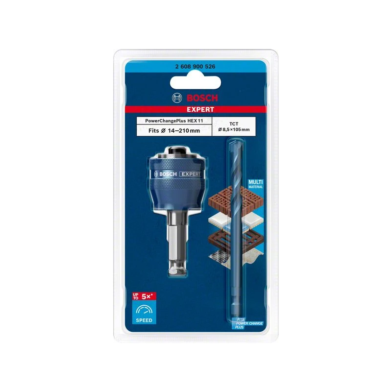 PC Plus adapteris 3-8 ar TCT DIA 7,15x85 mm urbi