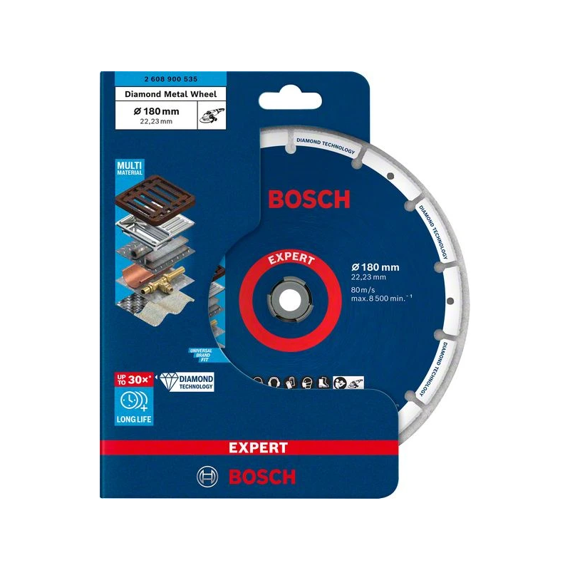 Dimanta disks Metalālam 180x22.23mm