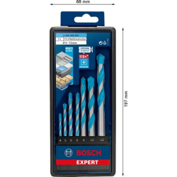 7 universālo urbju kompl. 4-5-6-6-8-10-12 mm