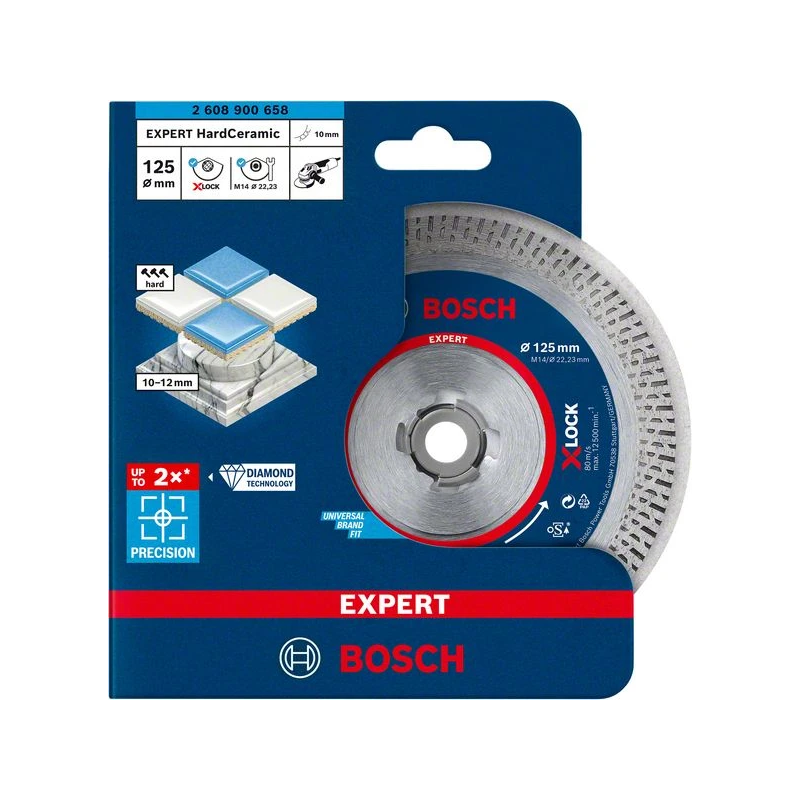 X-LOCK dimanta disks HardCeramic125x22.23x1.6