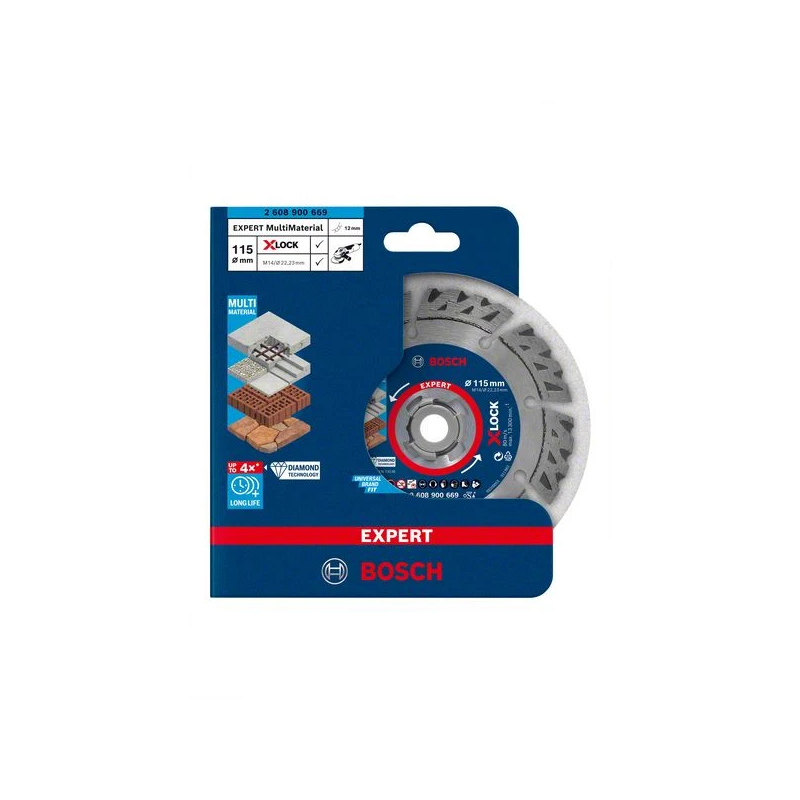 X-LOCK dimanta disks Multi Material 115