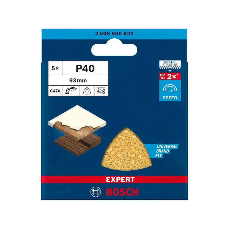 Delta slīppap.,kokam C470, K40,5gab.