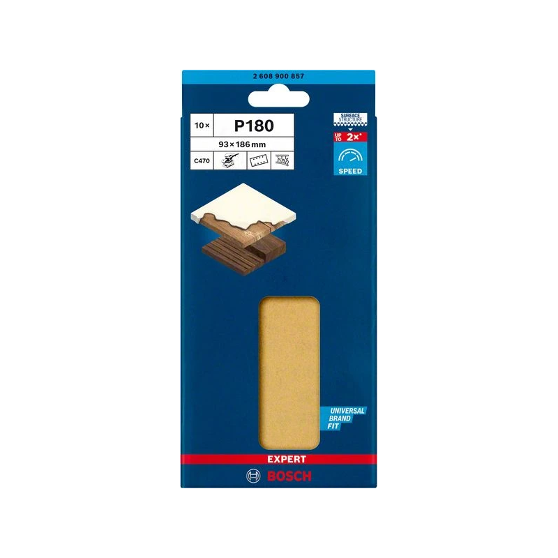 Slīppapīrs,kokam, perf 93x186, G180, 10gb