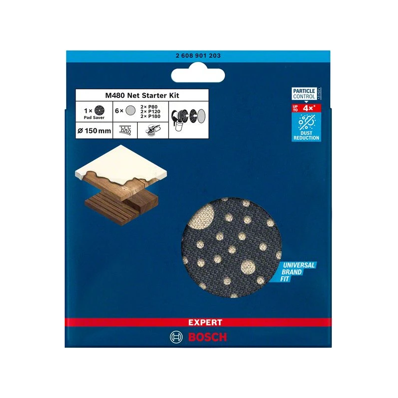 M480 startera komplekts slīpmašīnām,150 mm,7 gab.
