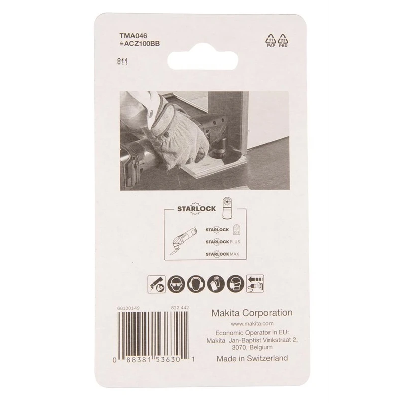 Koka un metāla griešanas uzgalis Makita TMA046