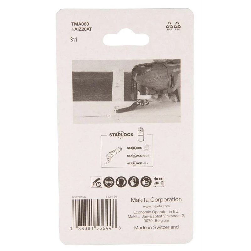 Iegremdējamais griešanas uzgalis Makita TMA060