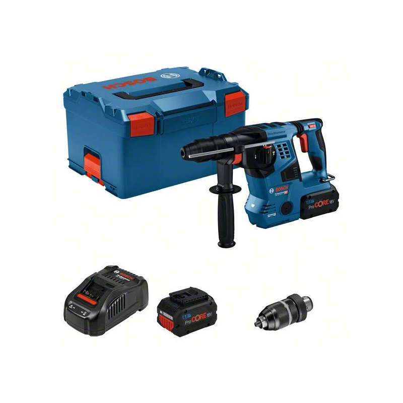 GBH 18V-28 CF 2x8.0Ah ProC, GAL 1880, LB