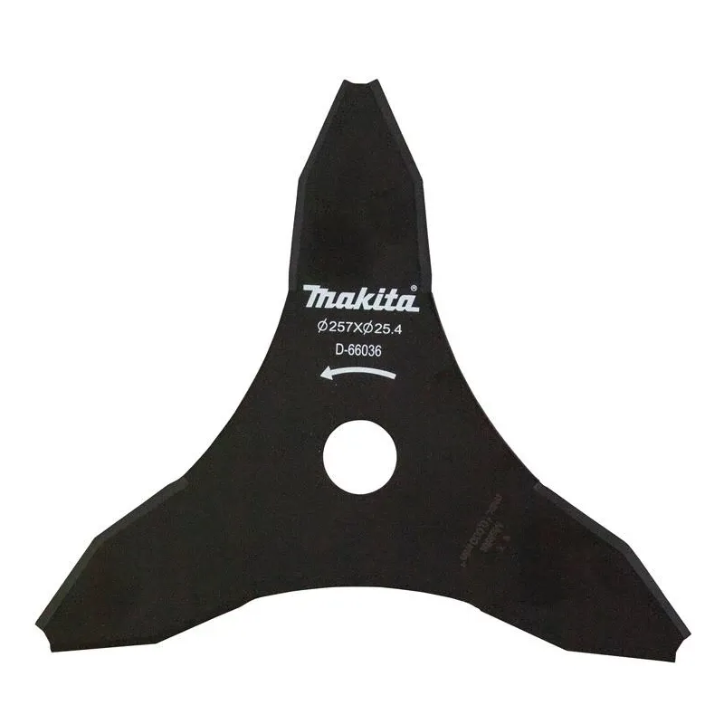 Griešanas nazis Makita 3-tooth brush cutter blade 255mm D-66036, 25.7 cm