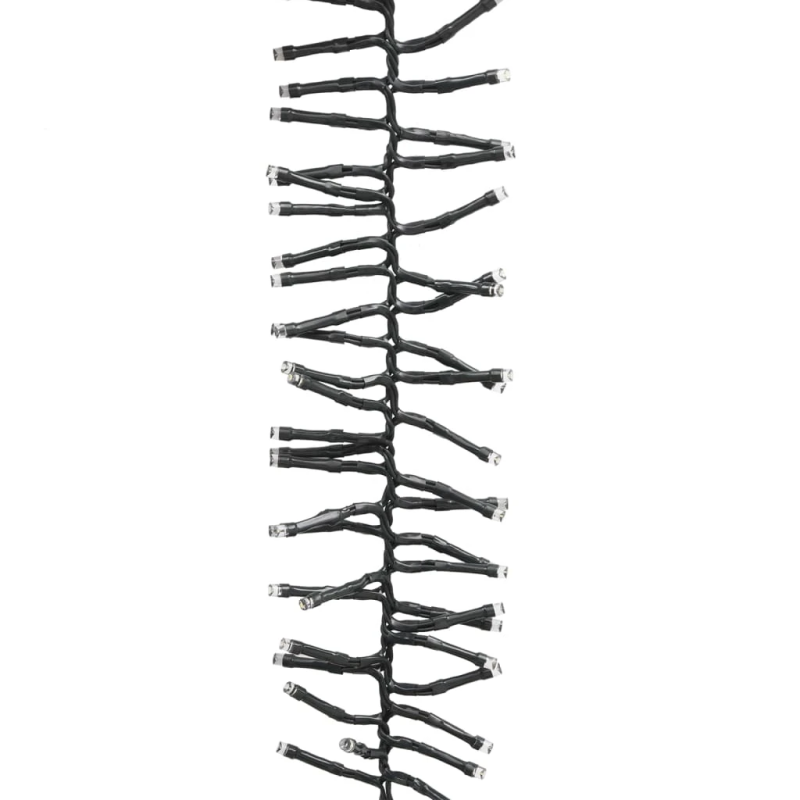 vidaXL LED lampiņu virtene ar 2000 LED, pasteļtoņi, 17 m, PVC