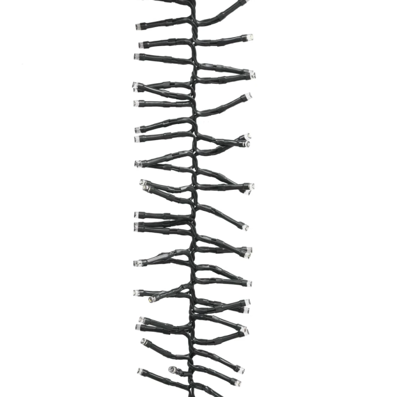 vidaXL LED lampiņu virtene ar 3000 LED, pasteļtoņi, 23 m, PVC