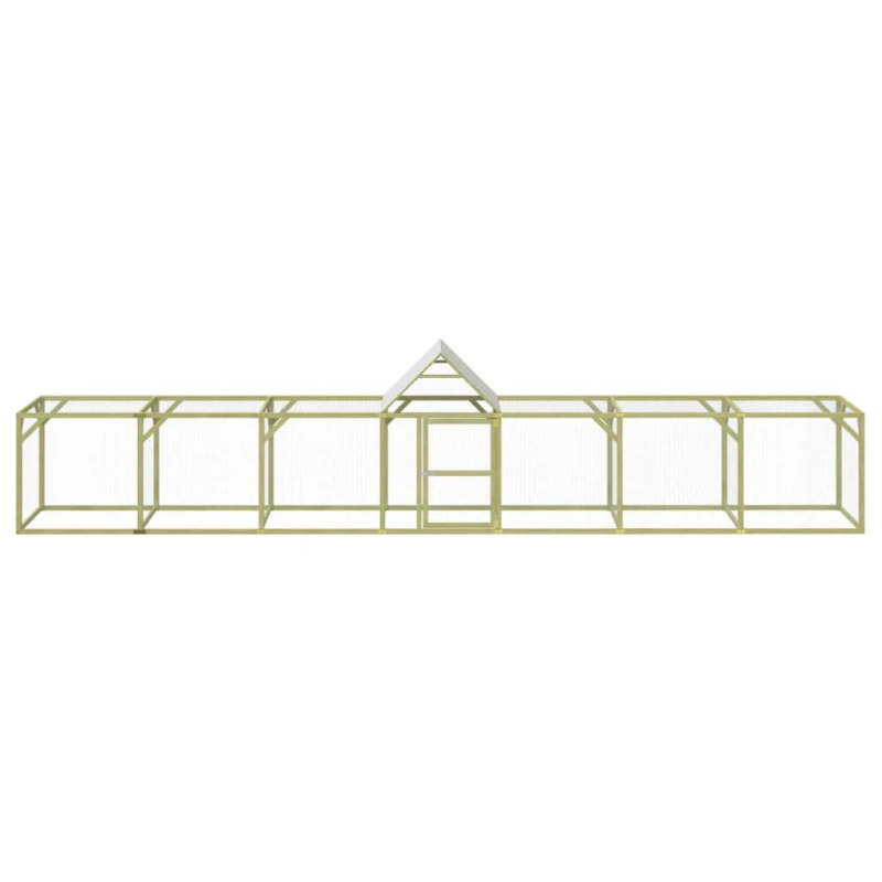 vidaXL vistu būris, 700x100x1500 cm, impregnēts priedes masīvkoks