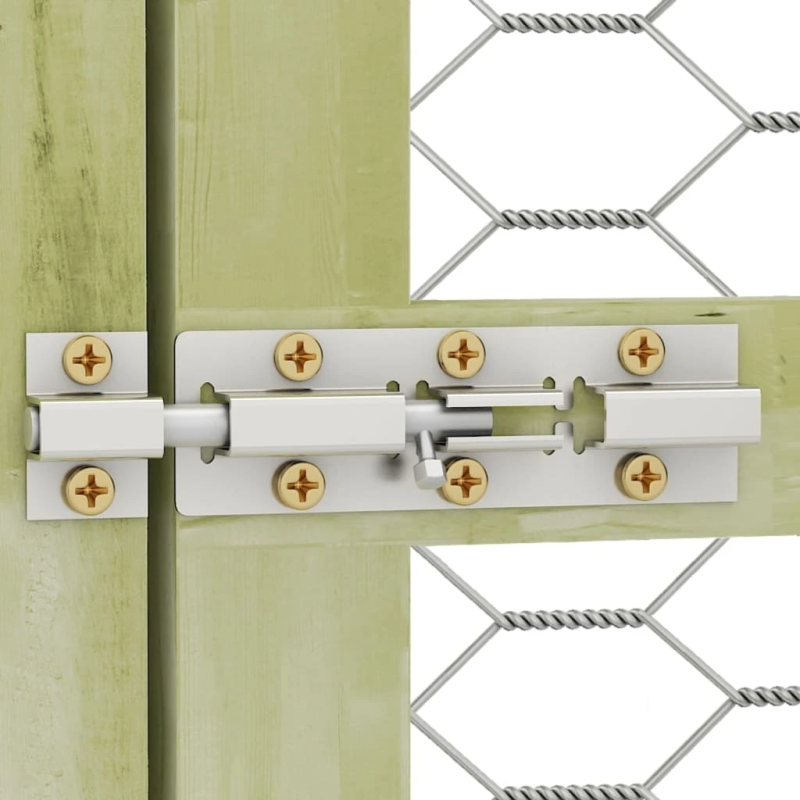 vidaXL vistu būris, 268x300x190 cm, impregnēts priedes masīvkoks