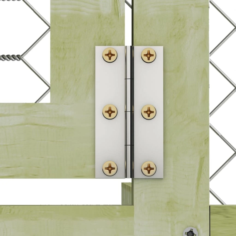 vidaXL vistu būris, 268x500x190 cm, impregnēts priedes masīvkoks