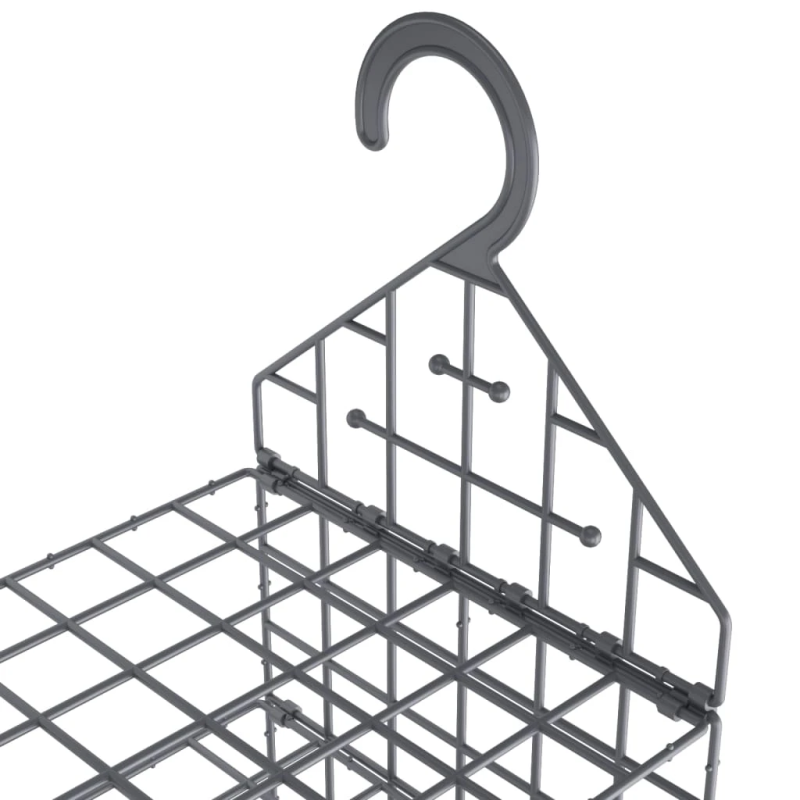 vidaXL Pakabinama spinta su 7 lentynomis