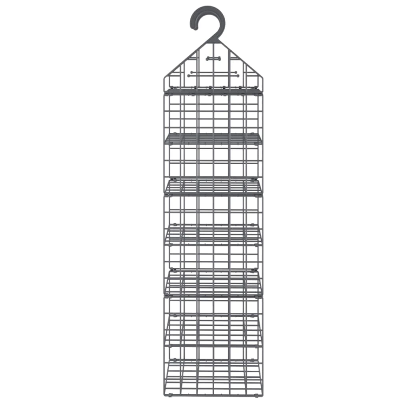 vidaXL Pakabinama spinta su 7 lentynomis