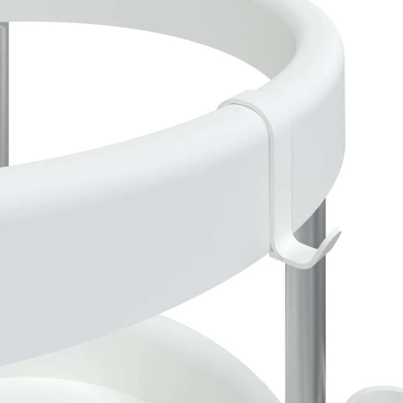 vidaXL uzkopšanas ratiņi ar glabāšanas grozu, alumīnijs