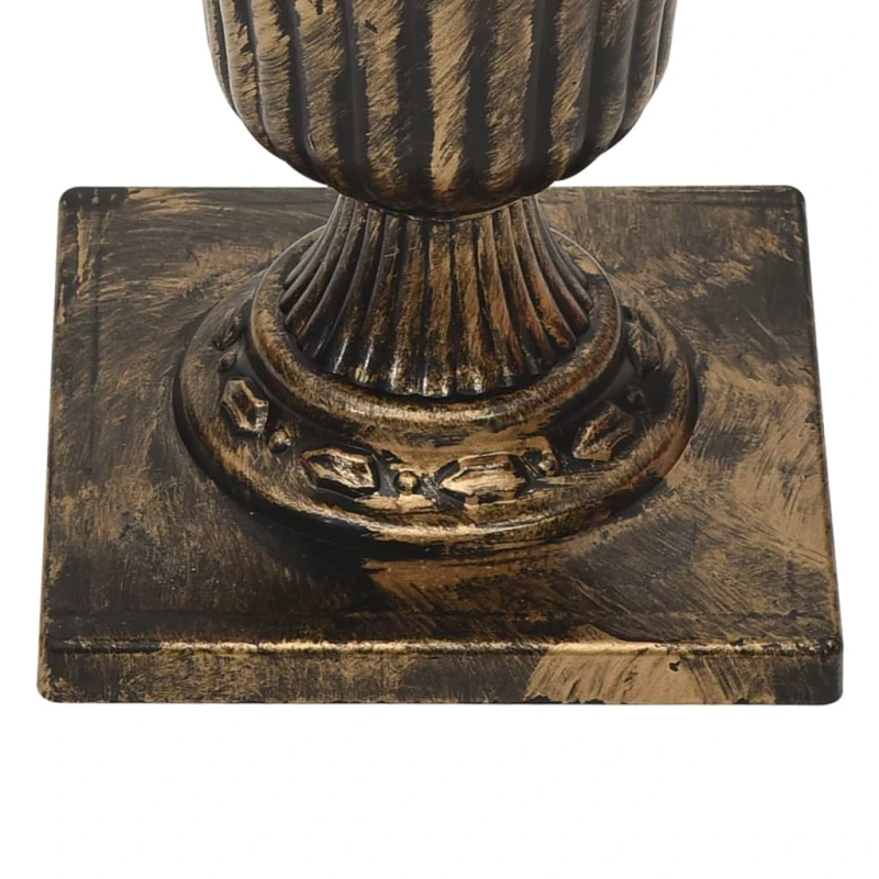 vidaXL mākslīgā Ziemassvētku egle podā, spirālveida, balta, 120 cm