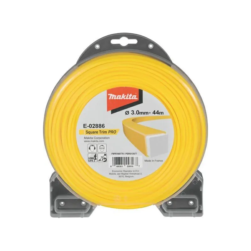 Žoliapjovių lynas Makita E-02886 Assorted, 44 m x 3 mm