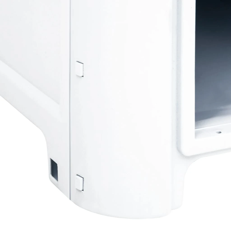 vidaXL suņu būda, zila, 59x75x66 cm, polipropilēns