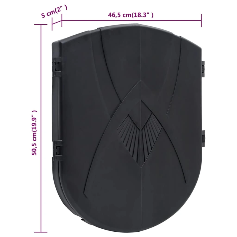 vidaXL elektriskais šautriņu dēlis ar šautriņām, melns, polipropilēns