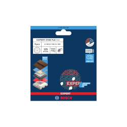 Folijas slīpdiski O780, 9 EX.125mm G80-120-180