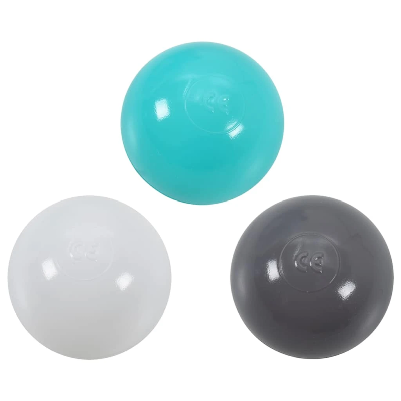 vidaXL rotaļu telts ar 250 bumbām, ziloņa forma, 174x86x101 cm, pelēka