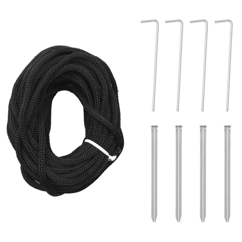 vidaXL Kalėdų eglutė, 160x500cm, kūgio formos, 1400 mėlynų LED