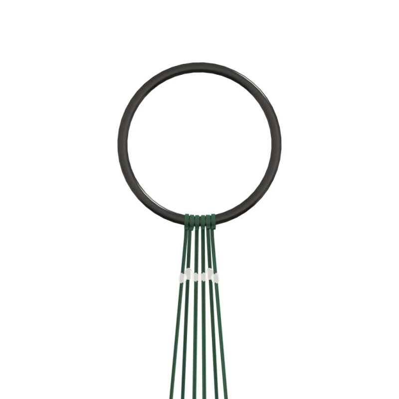 vidaXL Ziemassvētku egle karoga mastam, 108 zilas LED, 180 cm