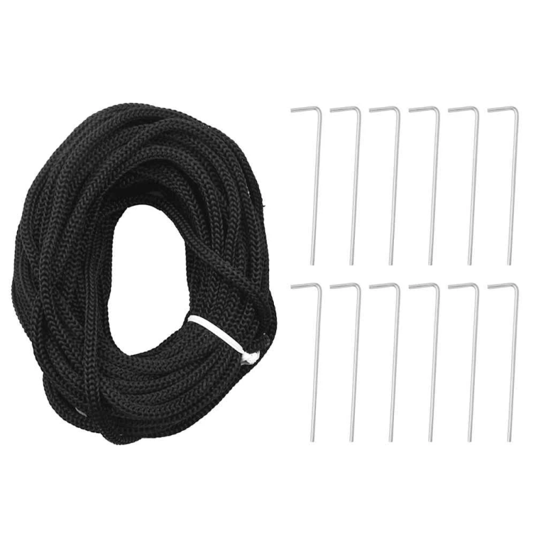 vidaXL Ziemassvētku egle karoga mastam, 732 silti baltas LED, 500 cm