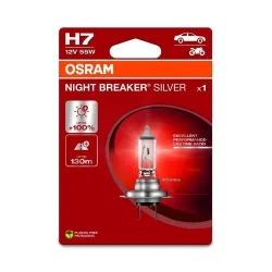 Автомобильная лампочка Osram 64210NBS-1BL, галогеновая, прозрачный-белый, 12 В