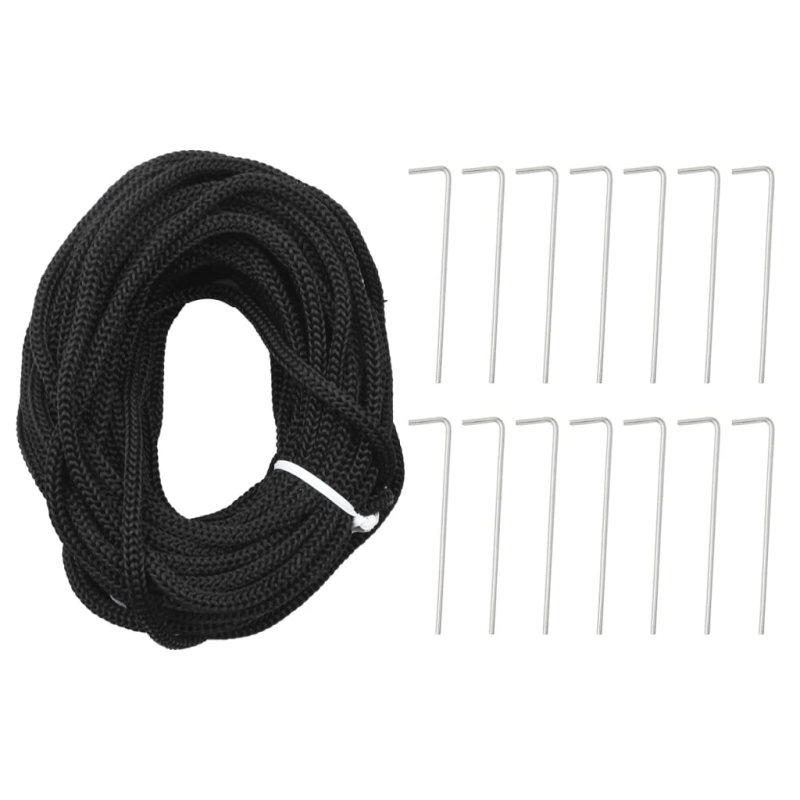 vidaXL Ziemassvētku egle karoga mastam, 1134 krāsainas LED, 800 cm