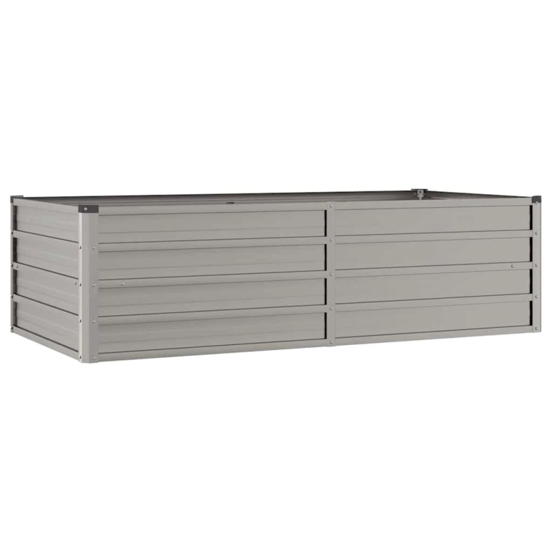 vidaXL augstā dārza puķu kaste, rūsas, 160x80x45 cm, kortena tērauds