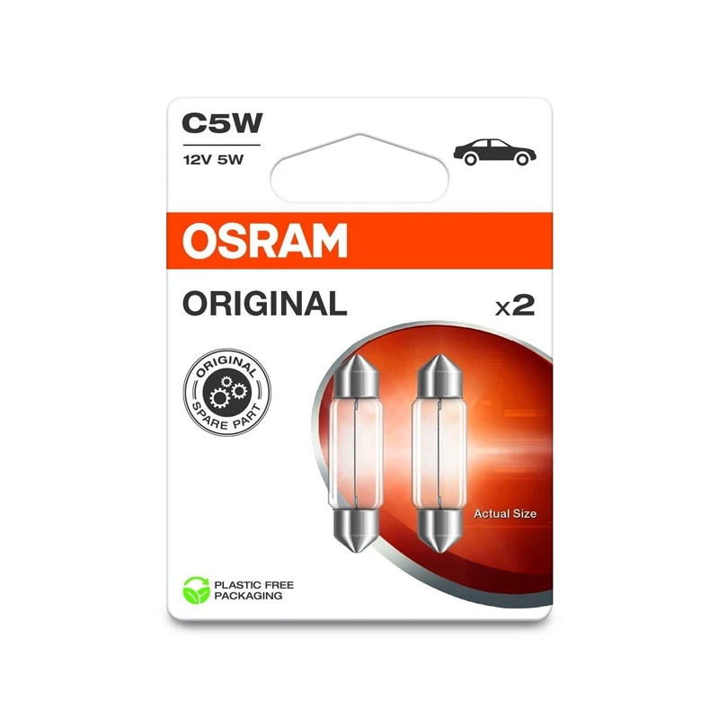 Lampiņa auto osram 6418-02b 5w12vsv8.5-8