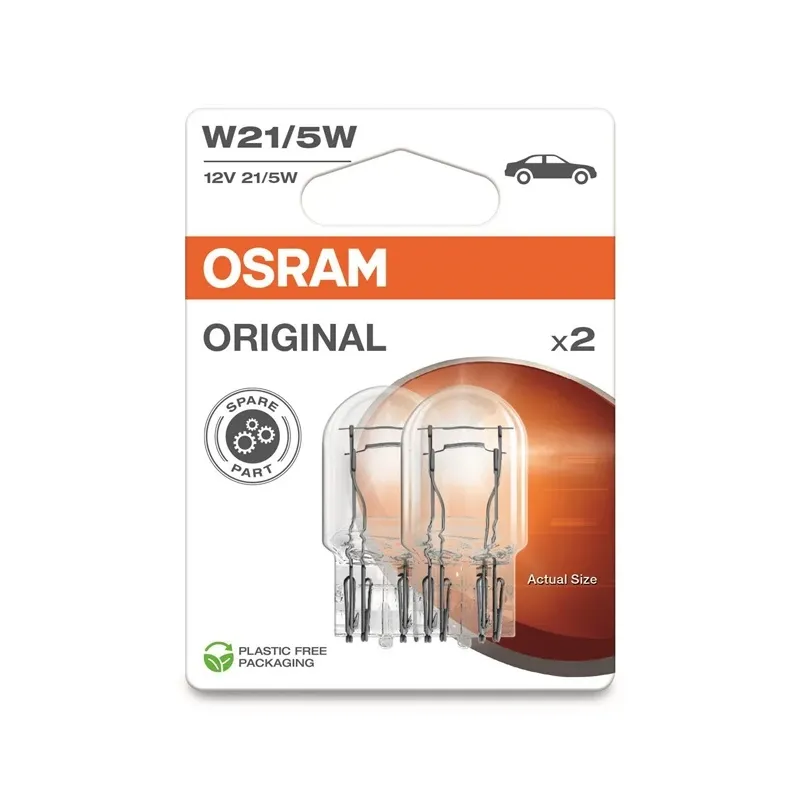 Auto spuldze Osram 7515, halogēnā spuldze, caurspīdīga, 12 V