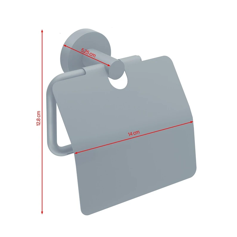 Tesa moon 40622 tualetes papira turētājs melns