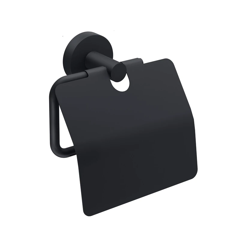 Tesa moon 40622 tualetes papira turētājs melns