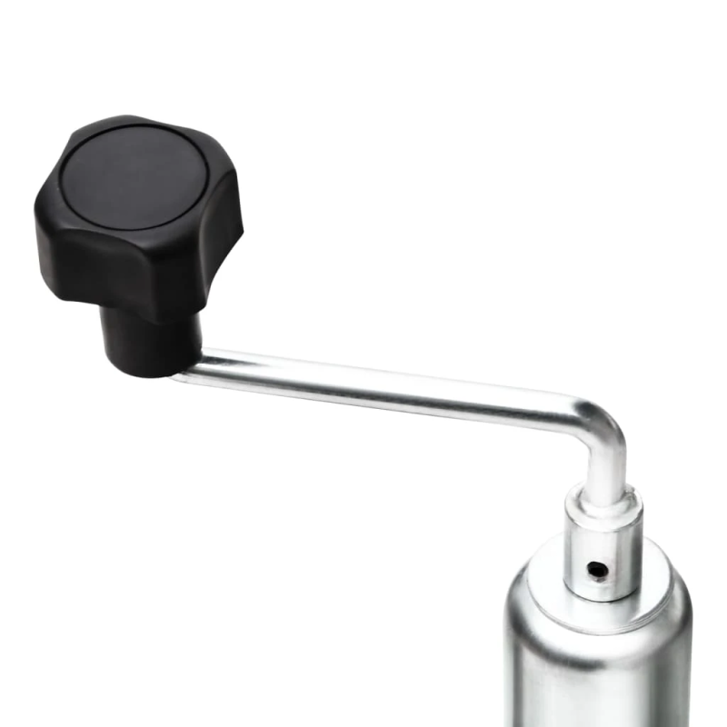 vidaXL piekabes atbalsta ritenis, 48 mm, cinkots tērauds