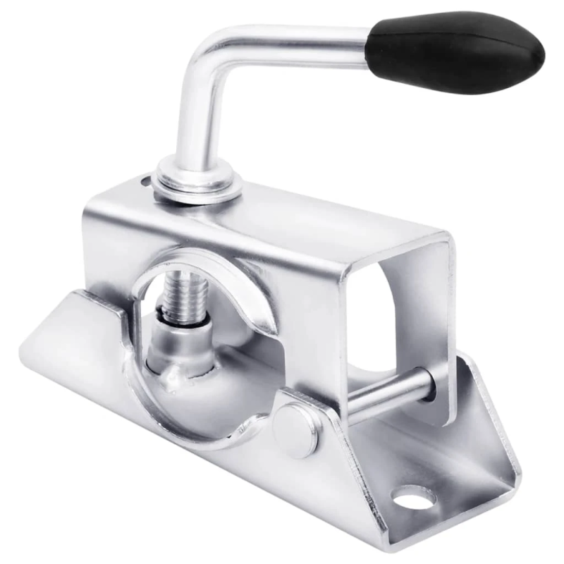 vidaXL riteņu skava, 13,5x6,5x14 cm, cinkots tērauds