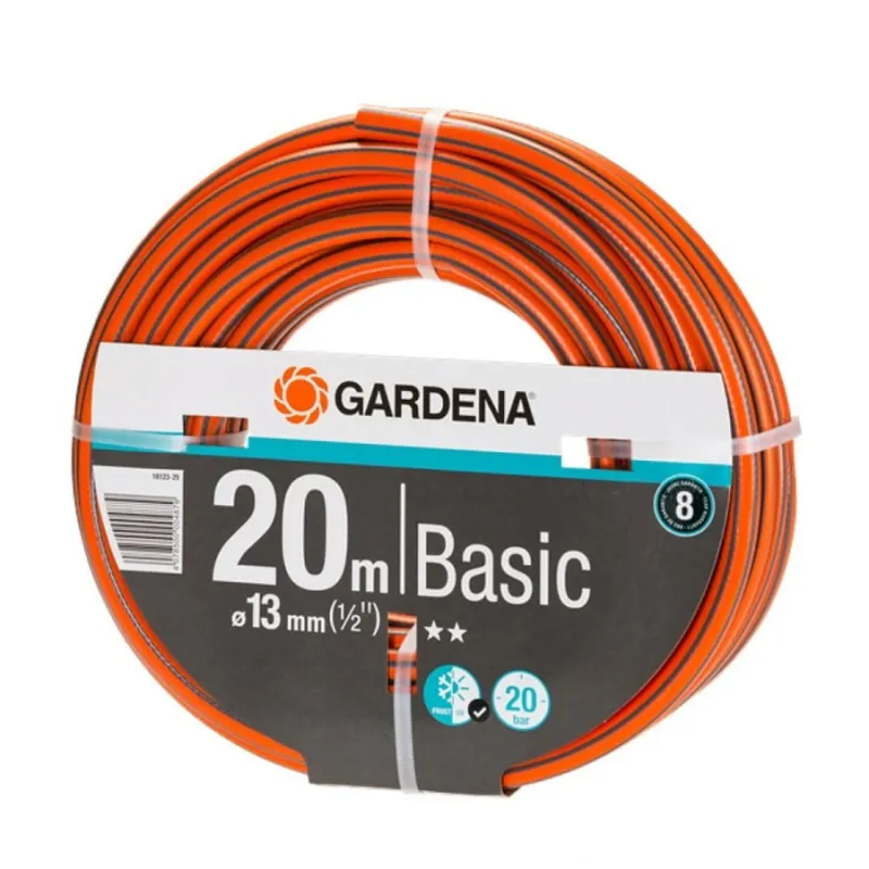 Šļūtene Basic 13mm ,1-2, 20m Gardena