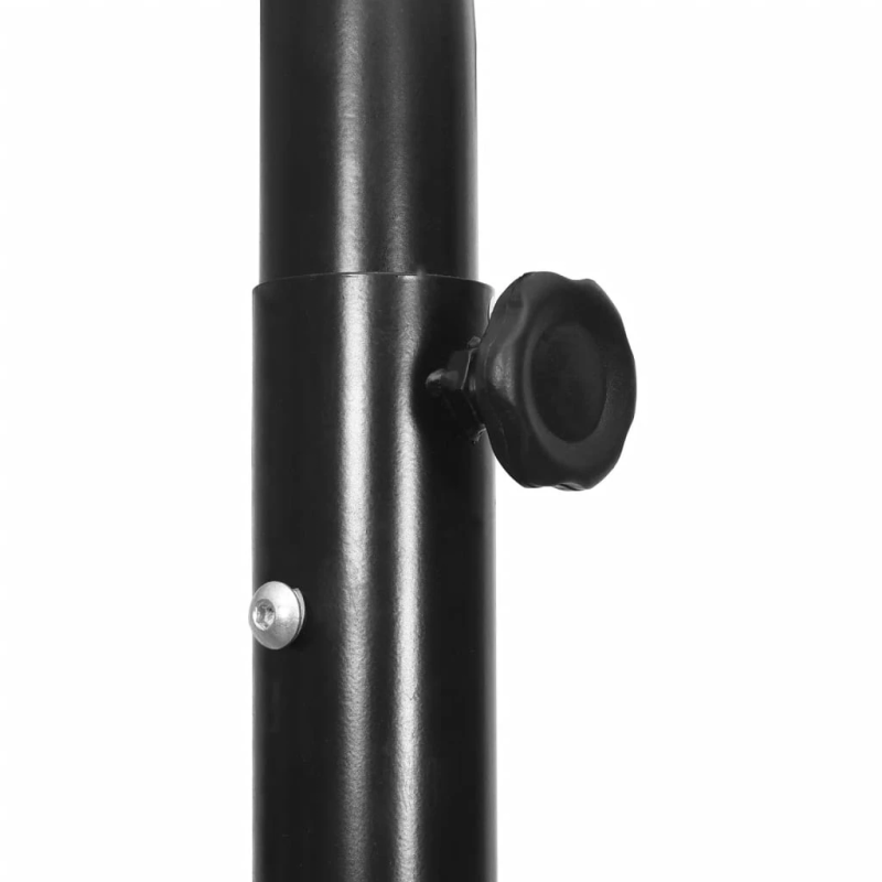 vidaXL basketbola vairogs, caurspīdīgs, 280-350 cm, polikarbonāts