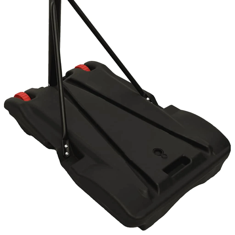 vidaXL basketbola vairogs, caurspīdīgs, 216-250 cm, polikarbonāts