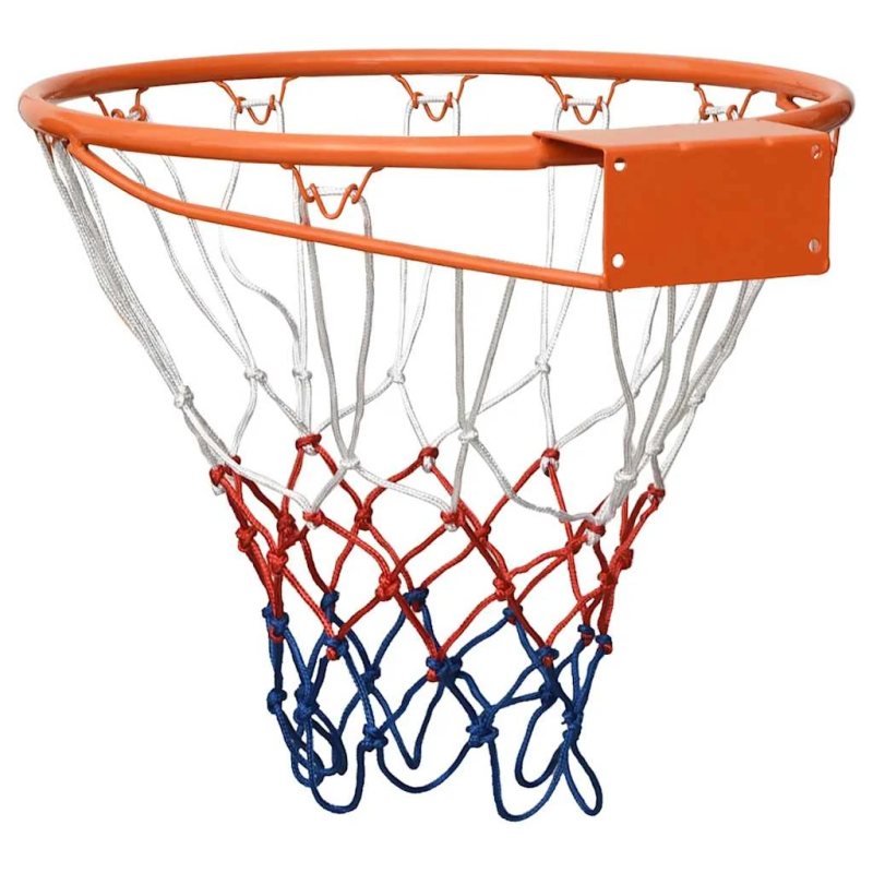 vidaXL basketbola grozs, oranžs, 39 cm, tērauds