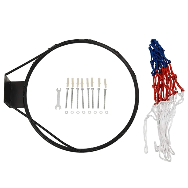 vidaXL basketbola vairogs, balts, 71x45x2 cm, polietilēns