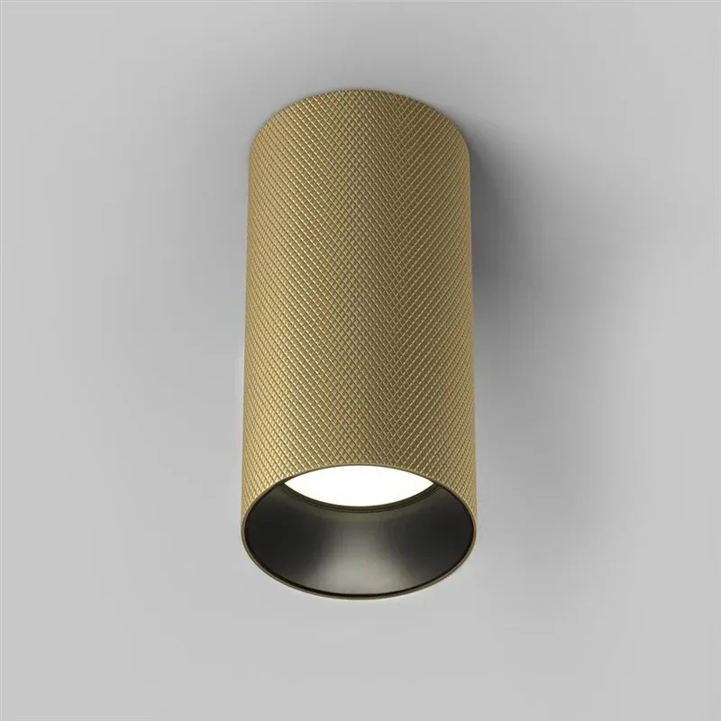 Lampa griestu artisan gu10 10w met.zelta
