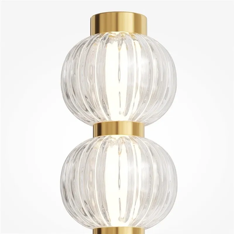 Lampa sienas amulet 19w 3k zelta