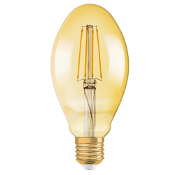 Spuldze led e27 oval fil 4w-824 gold