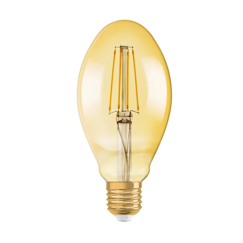 Spuldze led e27 oval fil 4w-824 gold